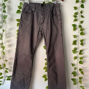 grey vintage LEVI'S men's jeans. W30 L30